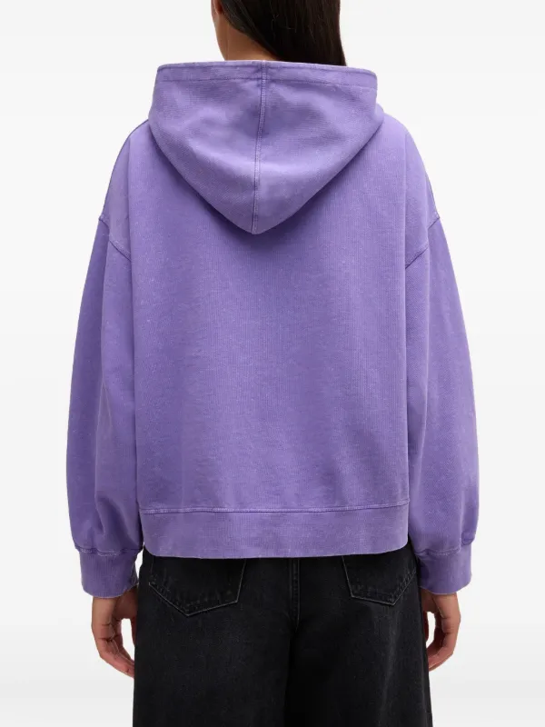 GANNI グラフィック パーカー | パープル | FARFETCH JP