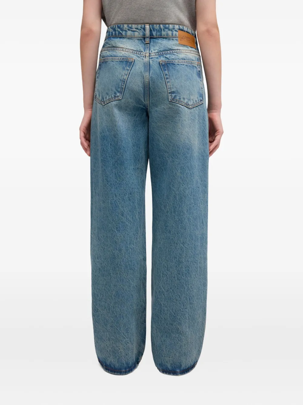 GANNI Izey denim jeans Blauw