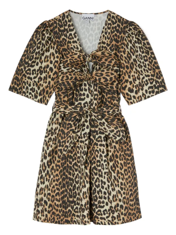 ganni brown dress GANNI Dress In Brown Satin | Brown