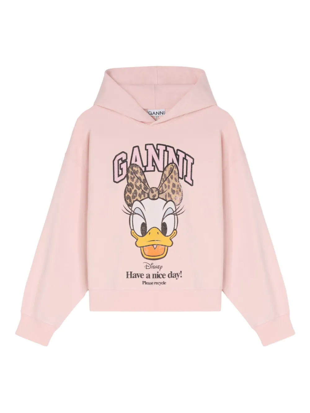 GANNI x Disney Felpa con cappuccio - Rosa