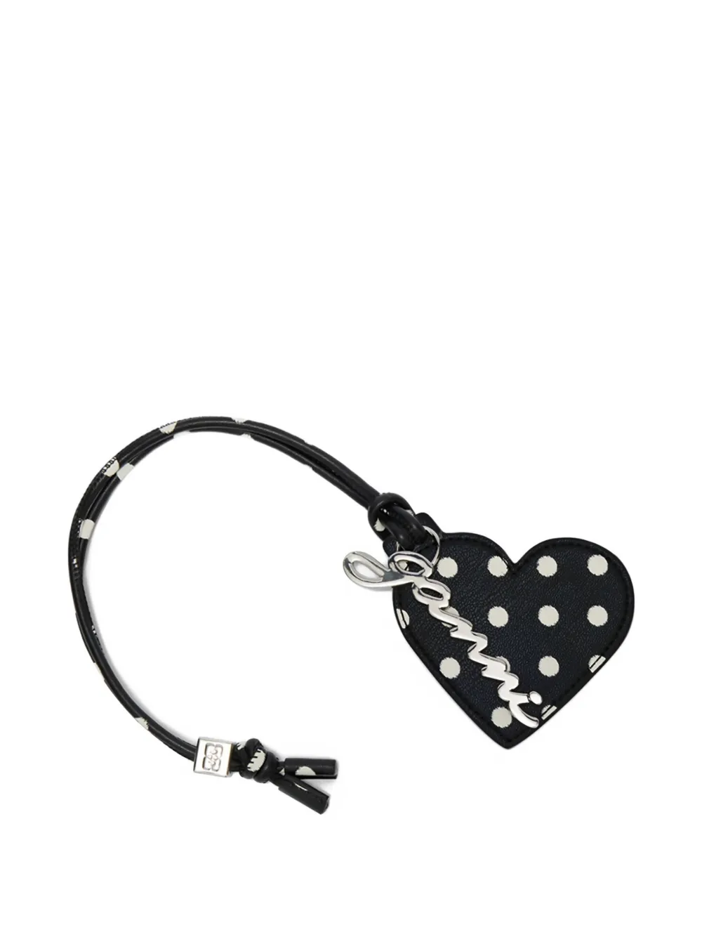 GANNI polka-dot heart keyring | Image 2