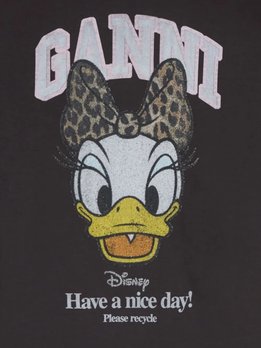  Ganni X Disney Print Sweatshirt - Black 