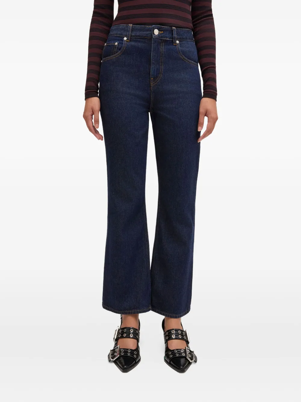  Ganni Bootcut Jeans - Blue 