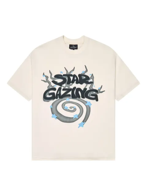 BROKEN PLANET Star Gazing puff-print T-shirt