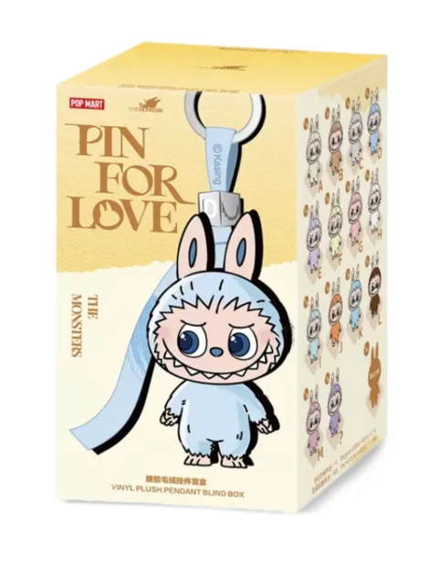 Pop Mart  colgante Labubu The Monsters Pin for Love Series (A-M)