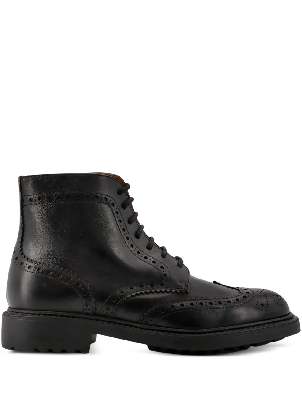 Doucal's Wingtip Triumph boots Zwart