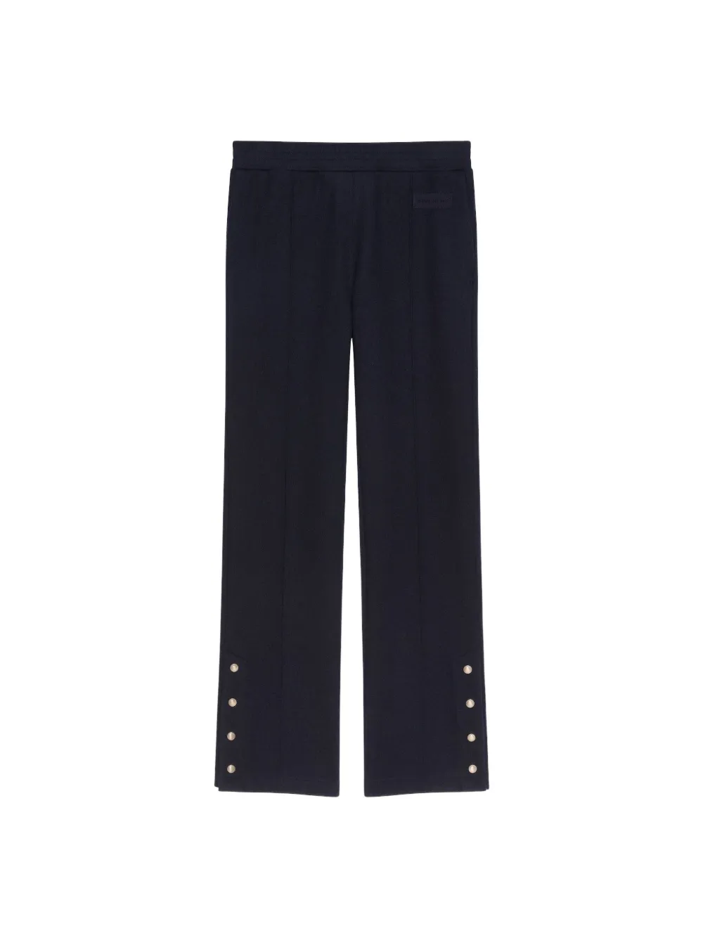 Givenchy Button Detail Track Pants In Blue