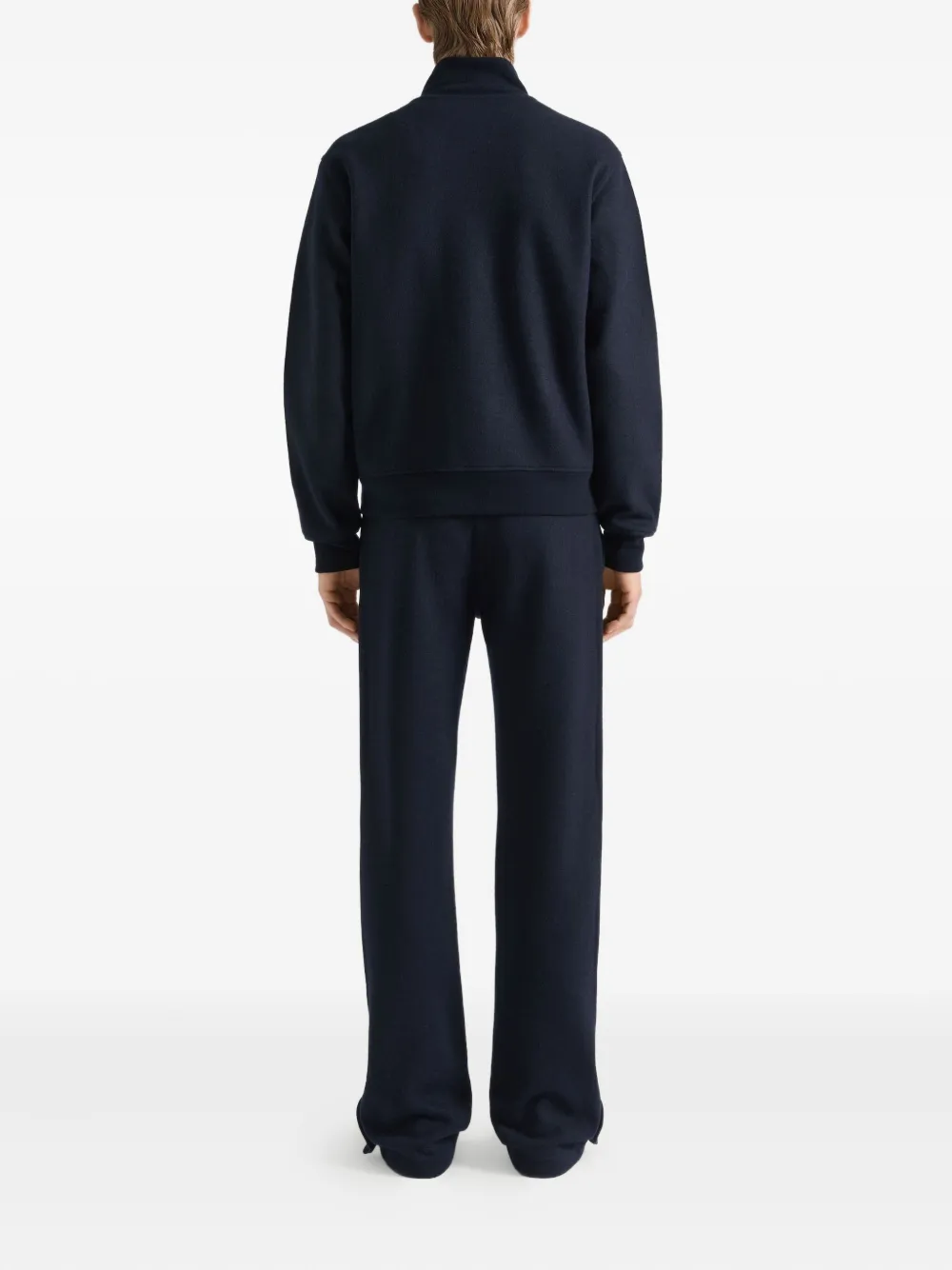 Givenchy Button Detail Track Pants In Blue