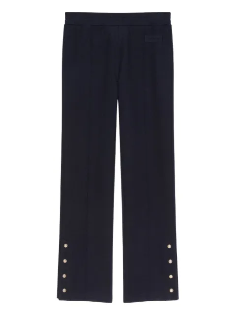 Givenchy pantalon de jogging à boutons contrastants