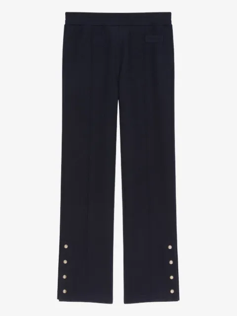 Givenchy button detail track pants