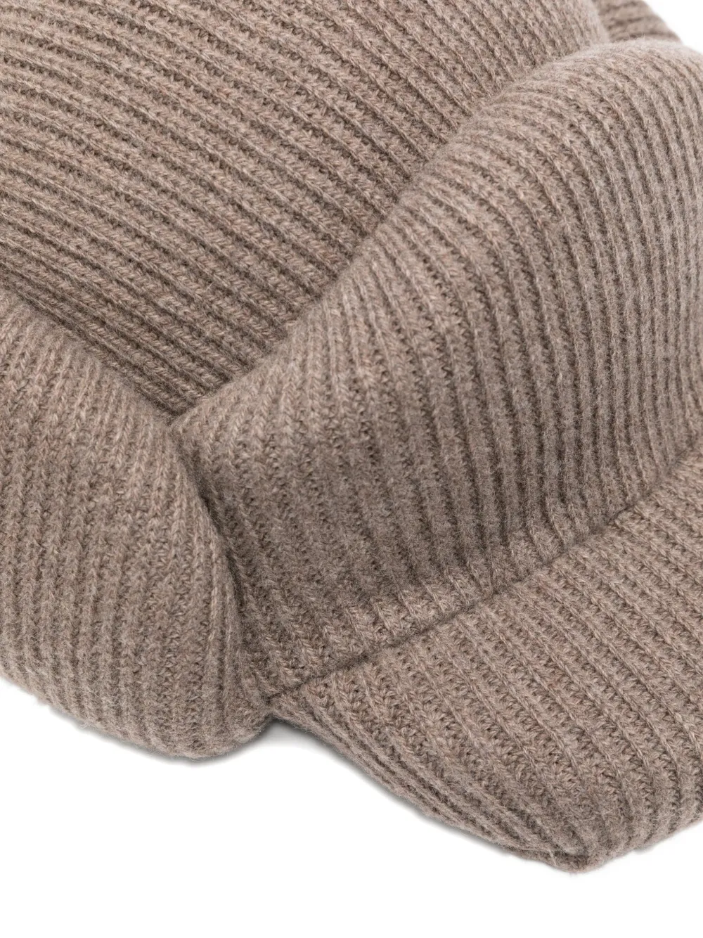Duran Lantink Ear-flap Ribbed-knit Hat In Neutral