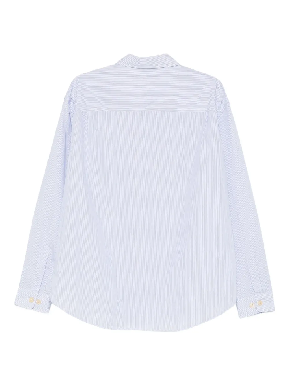 Tintoria Mattei striped shirt - Blauw