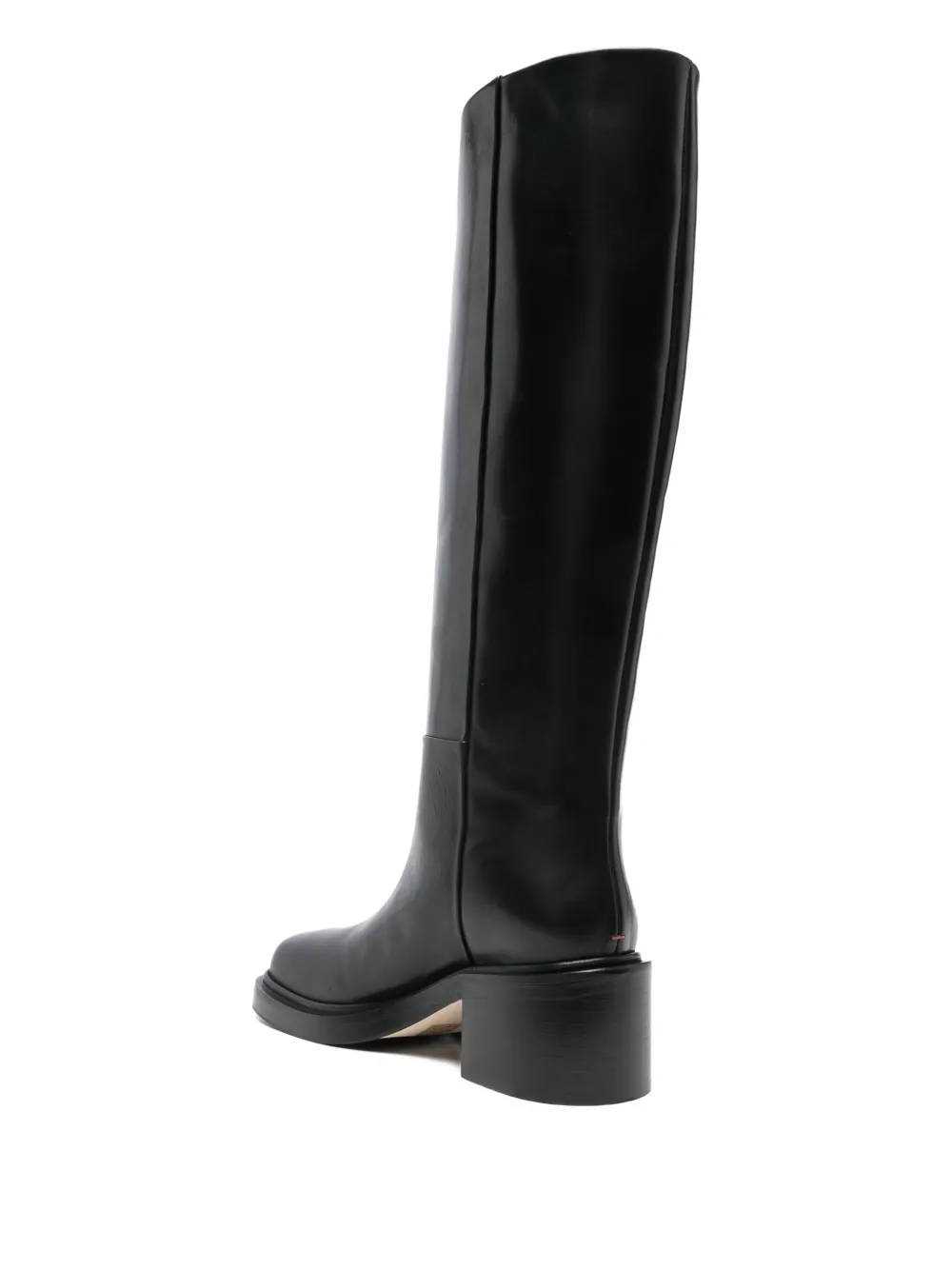 Aeyde Block-heel Boots In Black