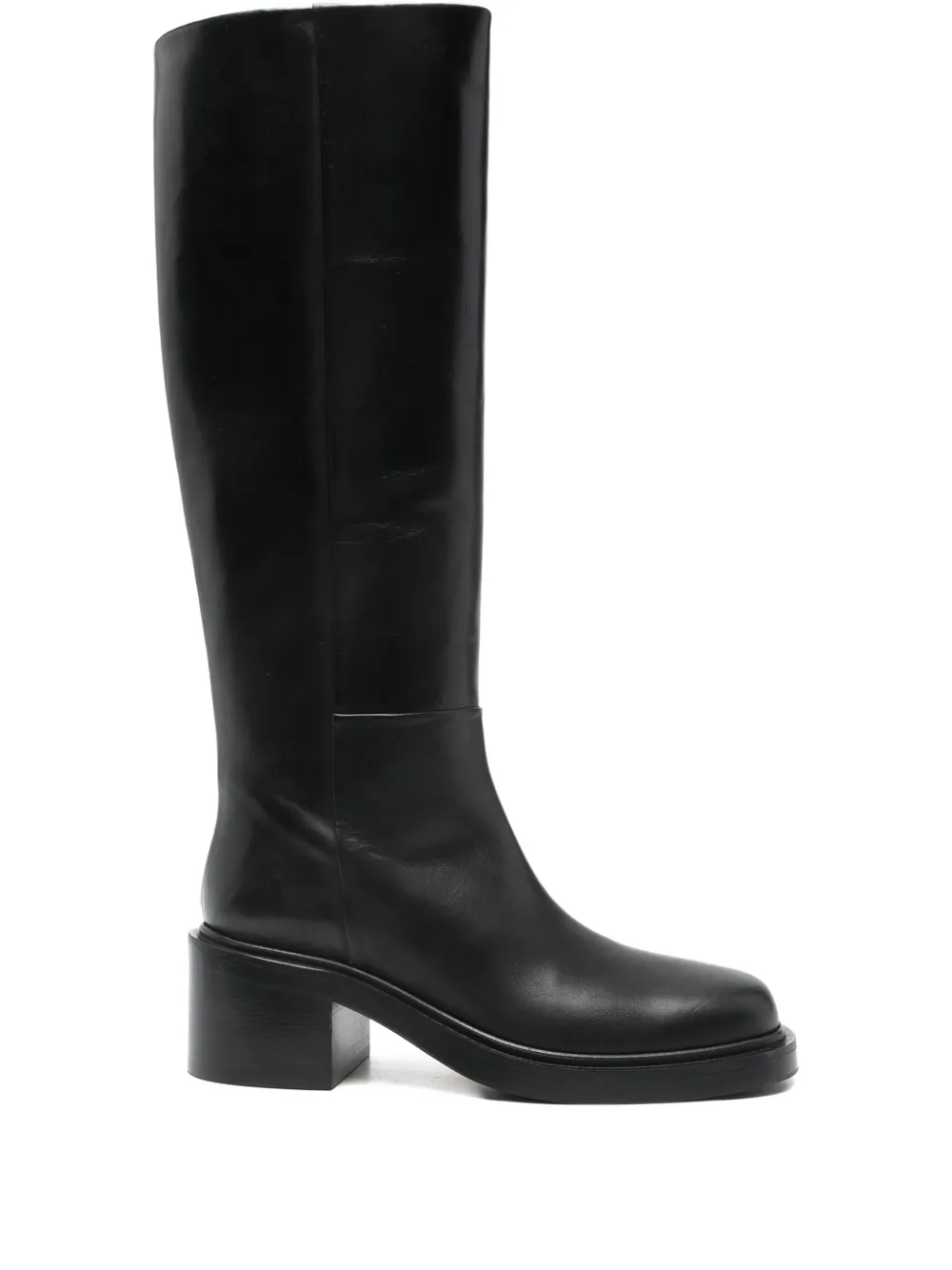 Aeyde Block-heel Boots In Black