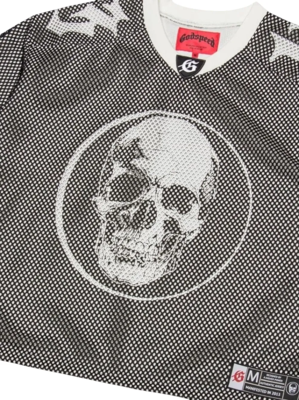 Godspeed Layered Mesh Jersey In Gray