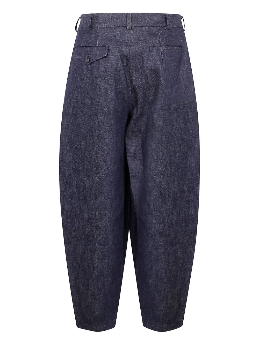 Comme Des Garçons Homme Deux Pleat-detail Trousers In Blue