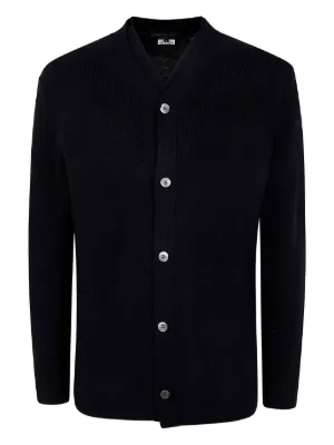 Maison Margiela エルボーパッチ カーディガン | ブラック | FARFETCH JP