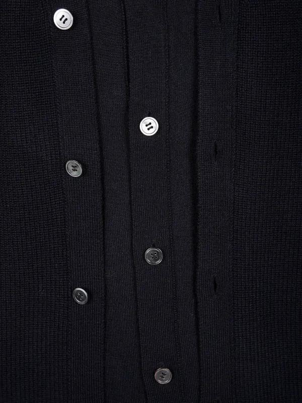 Comme Des Garçons Homme Plus ウール カーディガン | ブルー