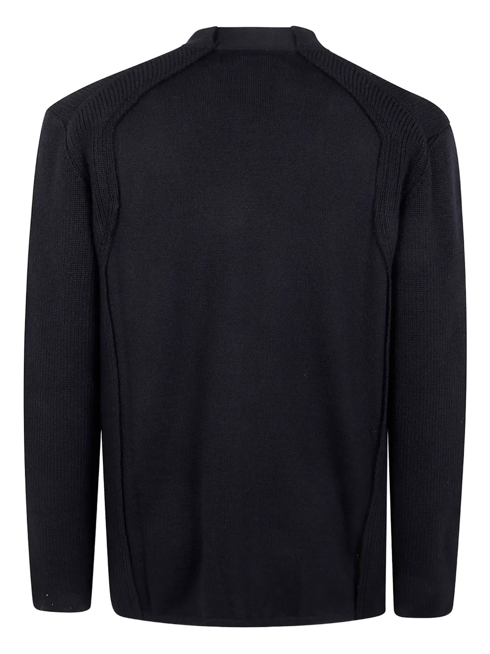 Comme Des Garçons Homme Deux Wool Cardigan In Black