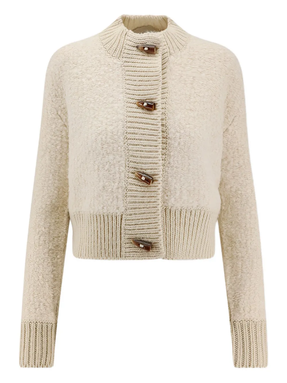 Golden Goose button-up knitted cardigan - Neutrals