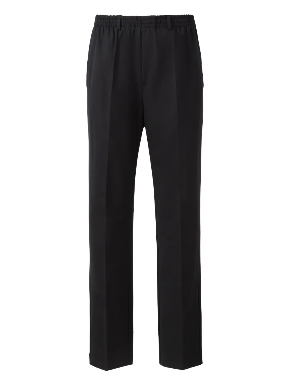 MEDEEA side seam pockets wool trousers | Black | Image 1