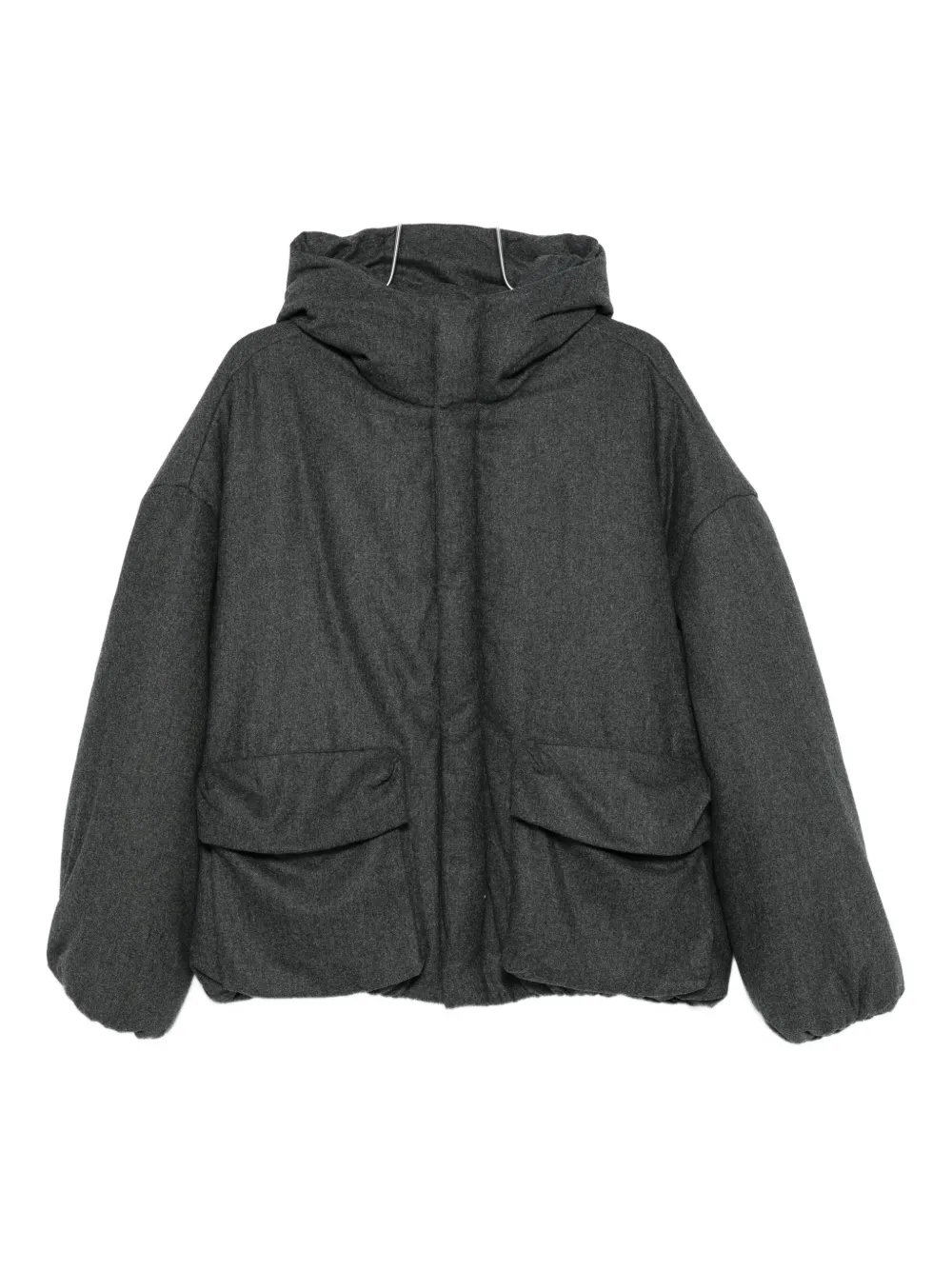 LC23 hooded padded jacket | Grey | Image 1