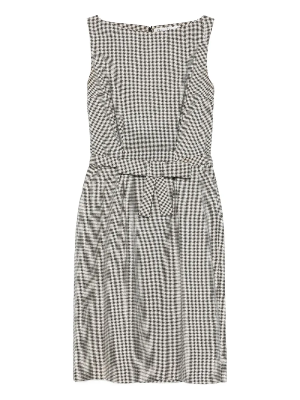 Christian Dior Pre-Owned 2000s ベルテッド ミニドレス - ブラック Christian Dior Pre-Owned 2000s ベルテッド ミニドレス - ブラック