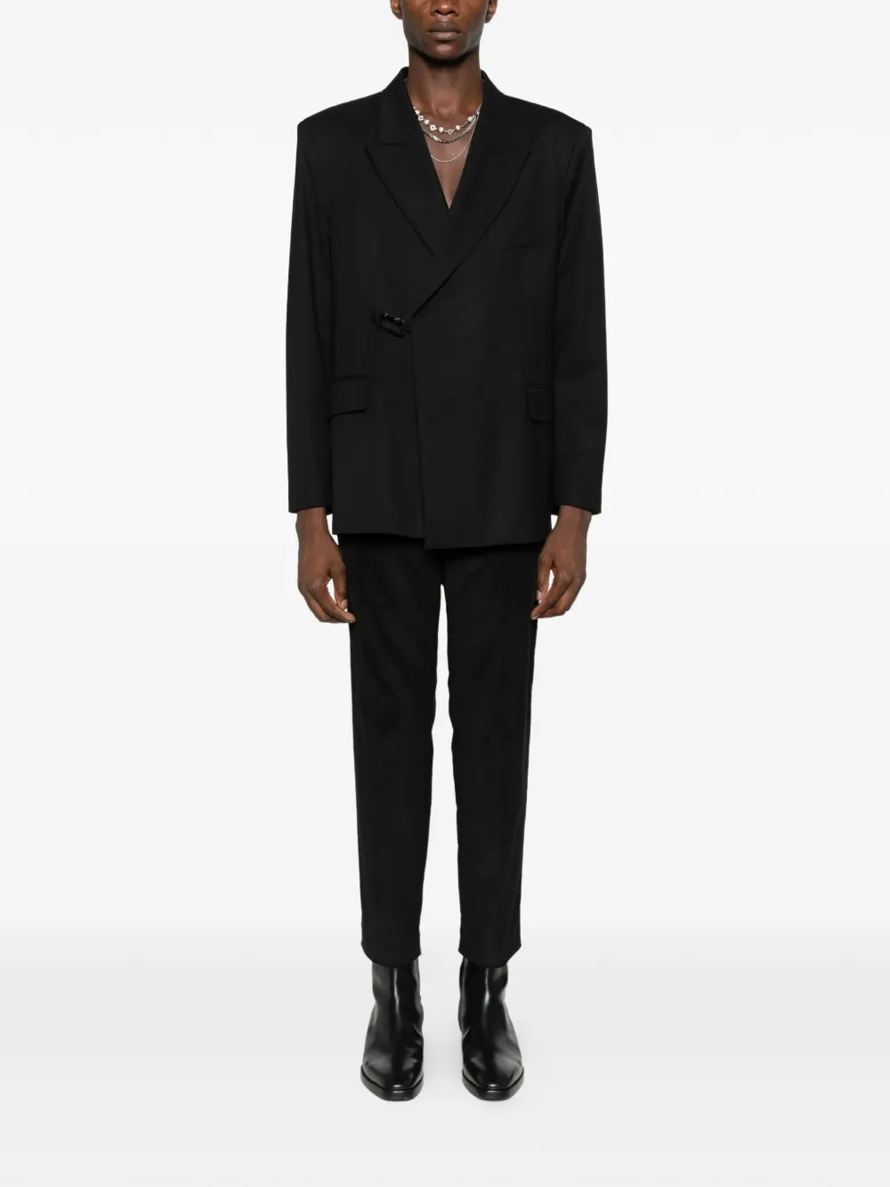 MEDEEA tailored cotton trousers | Loose Fit Pants | Image 2