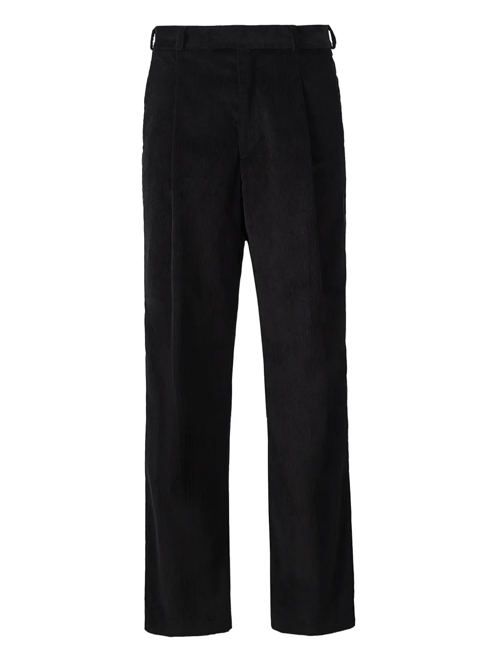MEDEEA tailored cotton trousers | Black | Image 1