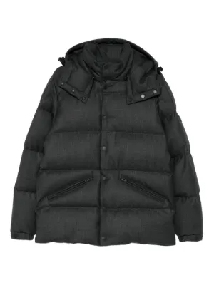 Stone Island フーデッド スエードジャケット | ブラック | FARFETCH JP