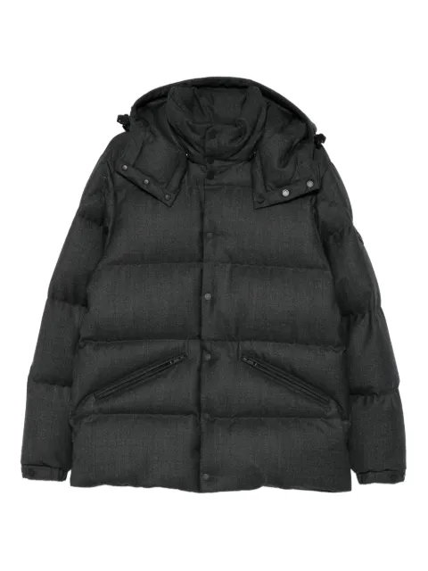 Moncler hooded quilted jacket