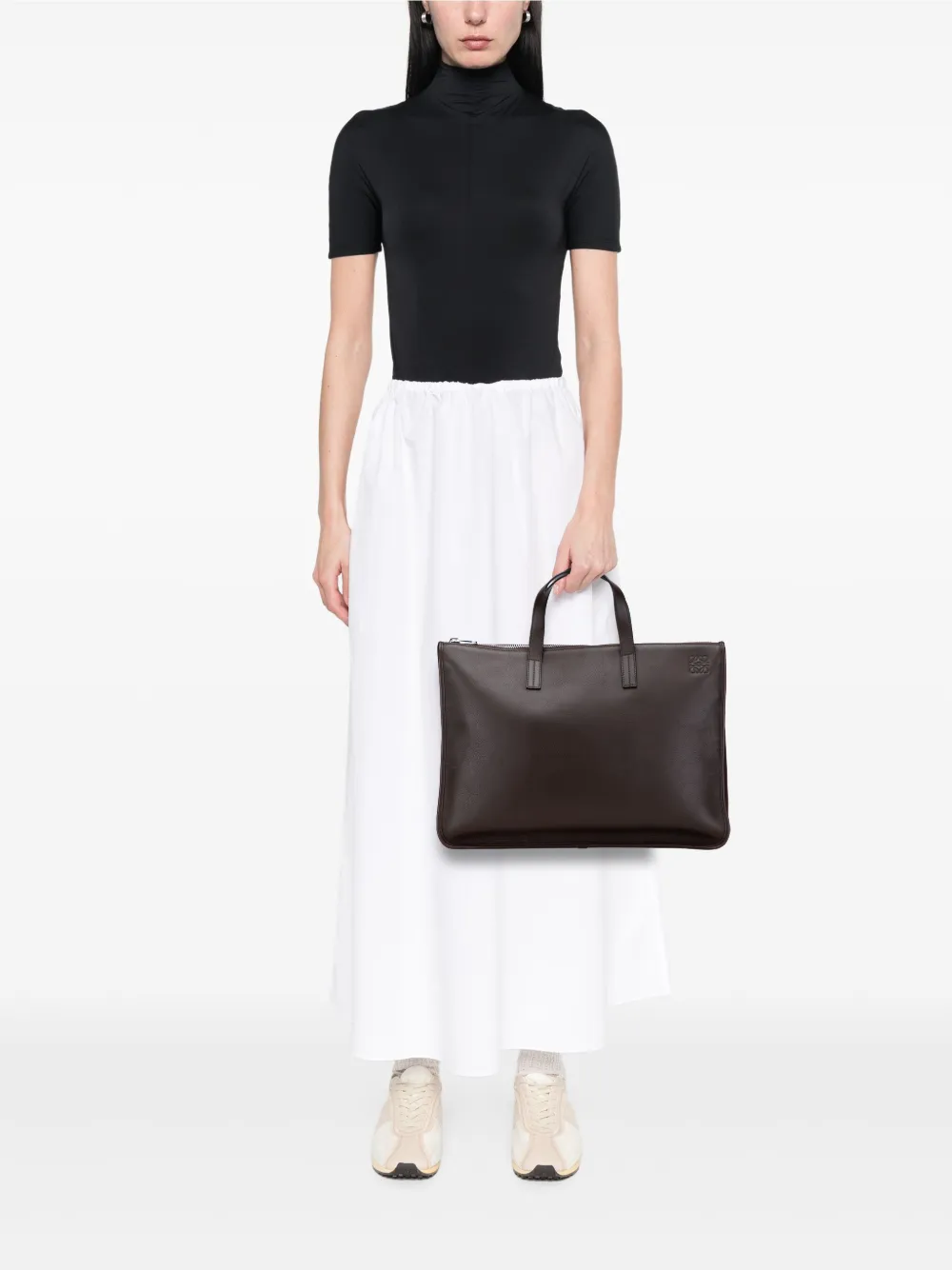 Loewe Pre-Owned 2016 Leather Anagram Toledo Briefcase business bag | Pre-Owned | Image 2