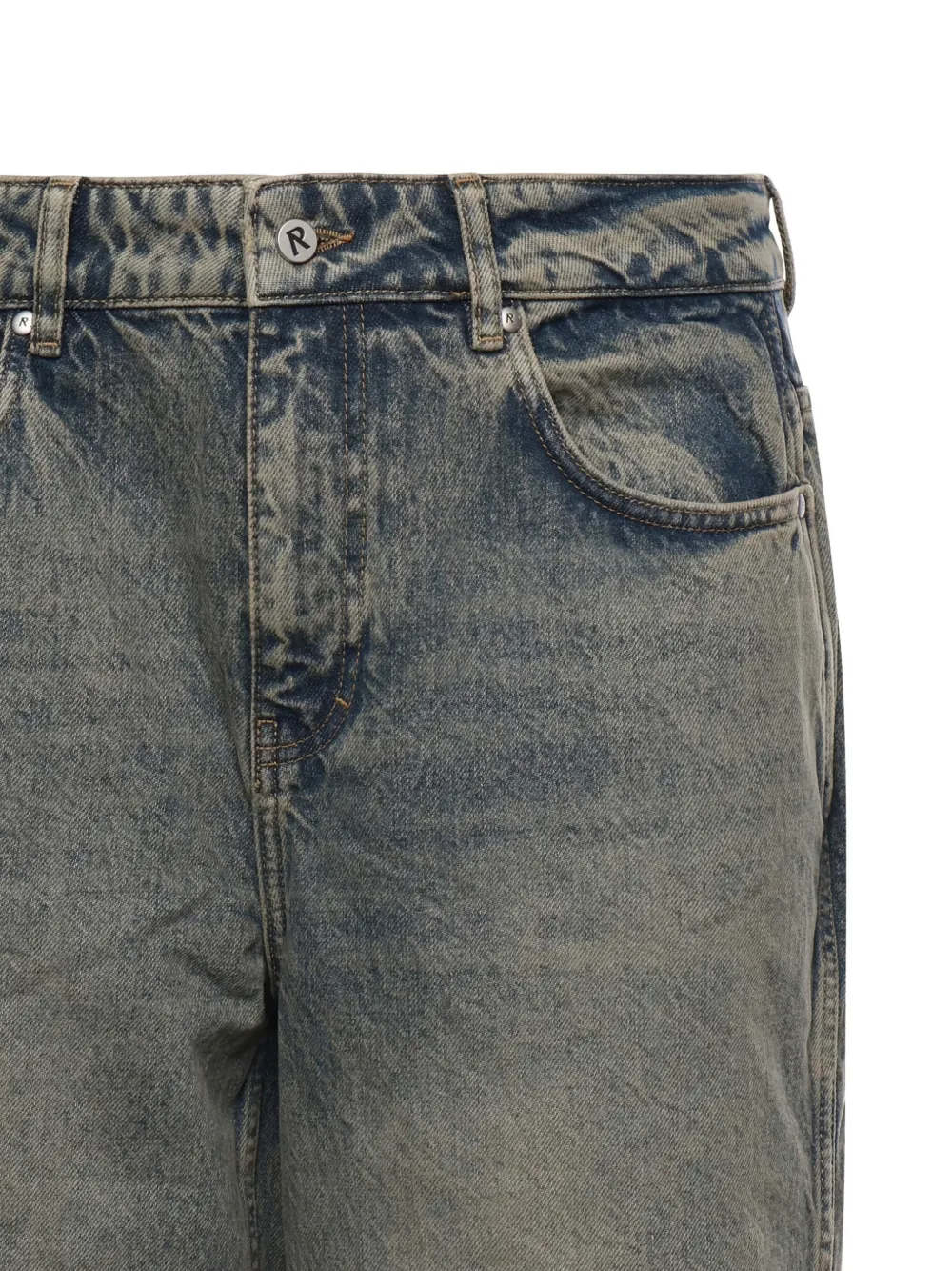 Represent Button-fastening Jeans - Blue 