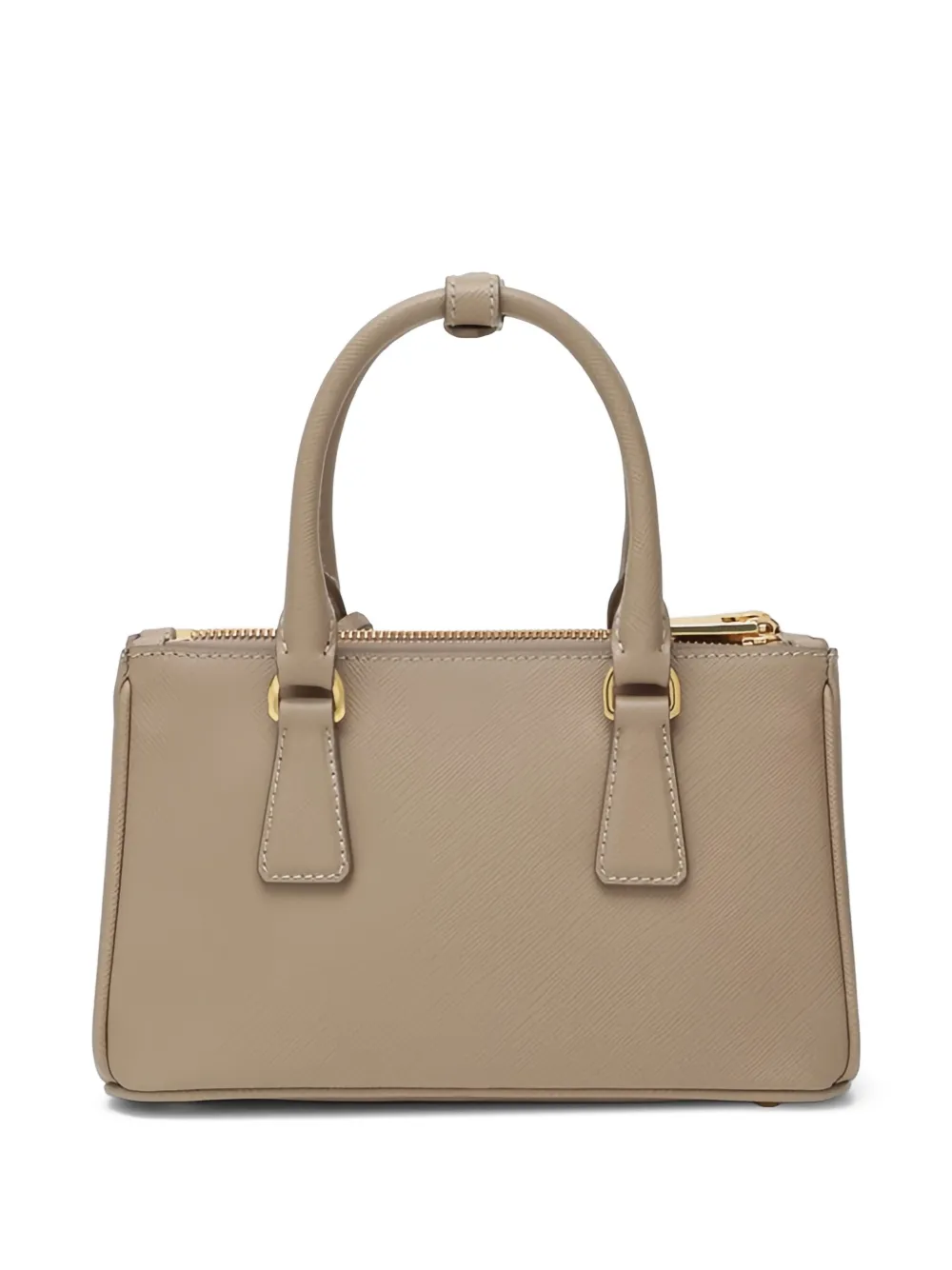 Prada Gallerina mini-tas Beige