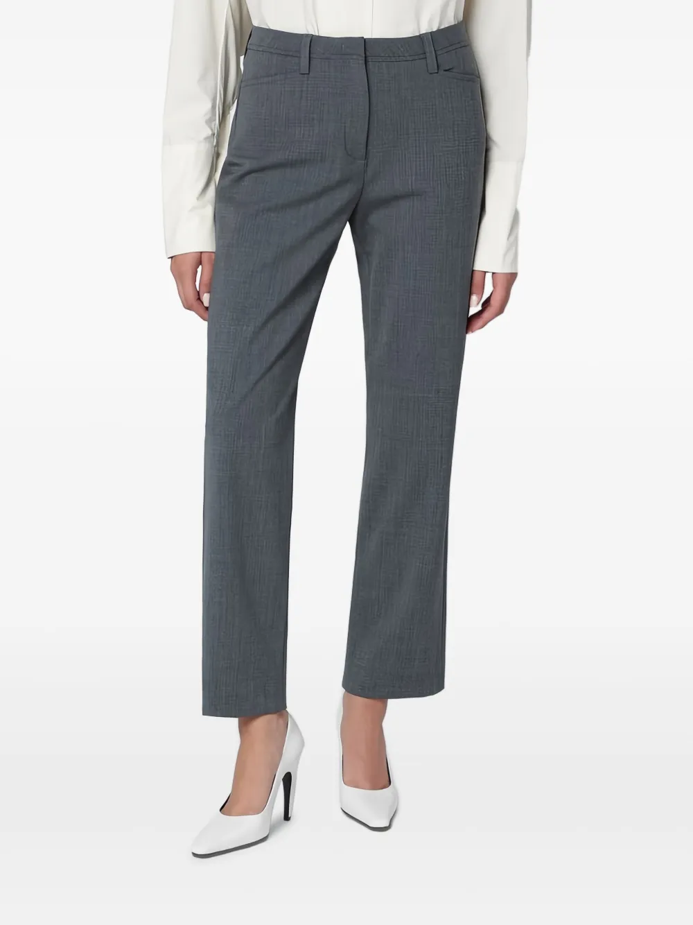 THELATEST button-fastening trousers | Grey | Image 1