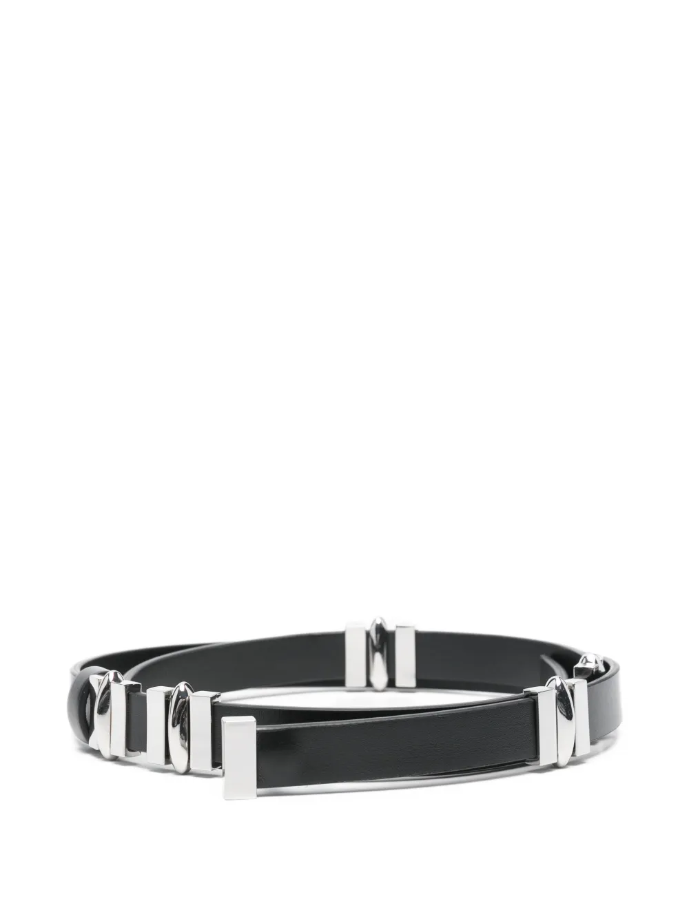 Benedetta Bruzziches Embellished Belt In Black