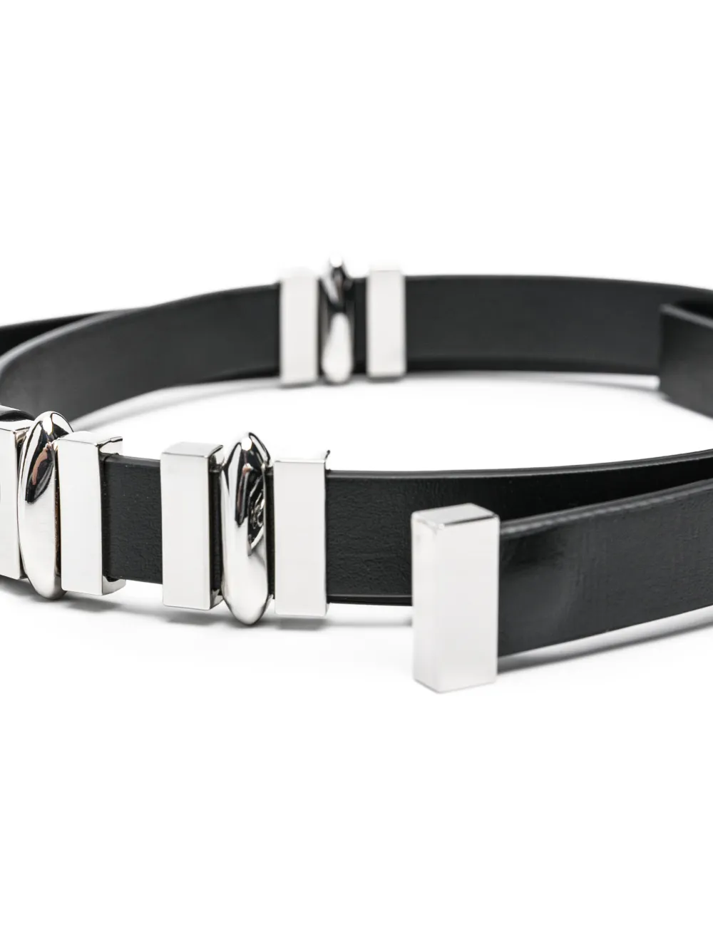 Benedetta Bruzziches Embellished Belt In Black