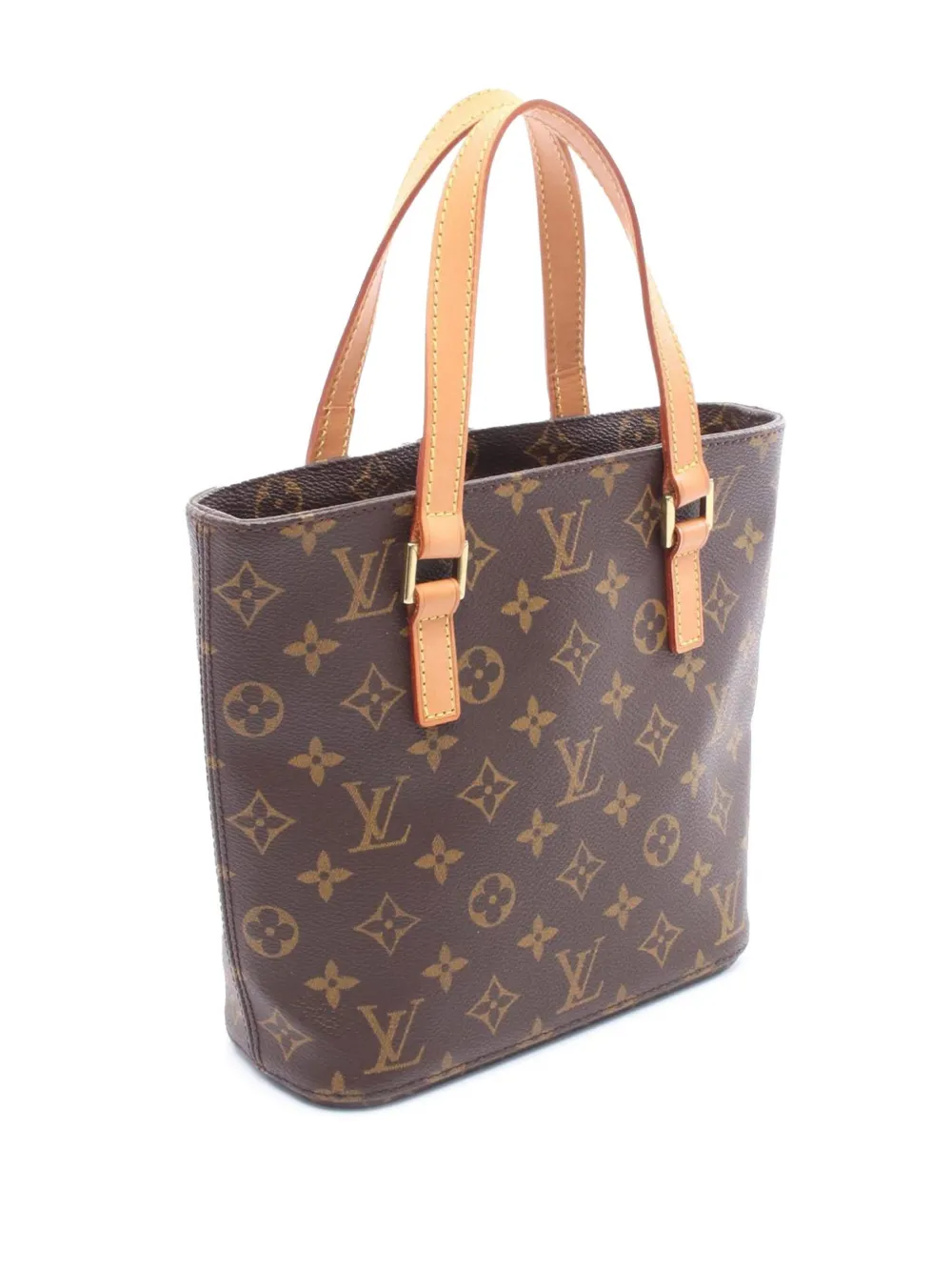Pre-owned Louis Vuitton 2001 Monogram Vavin Pm Handbag In Brown