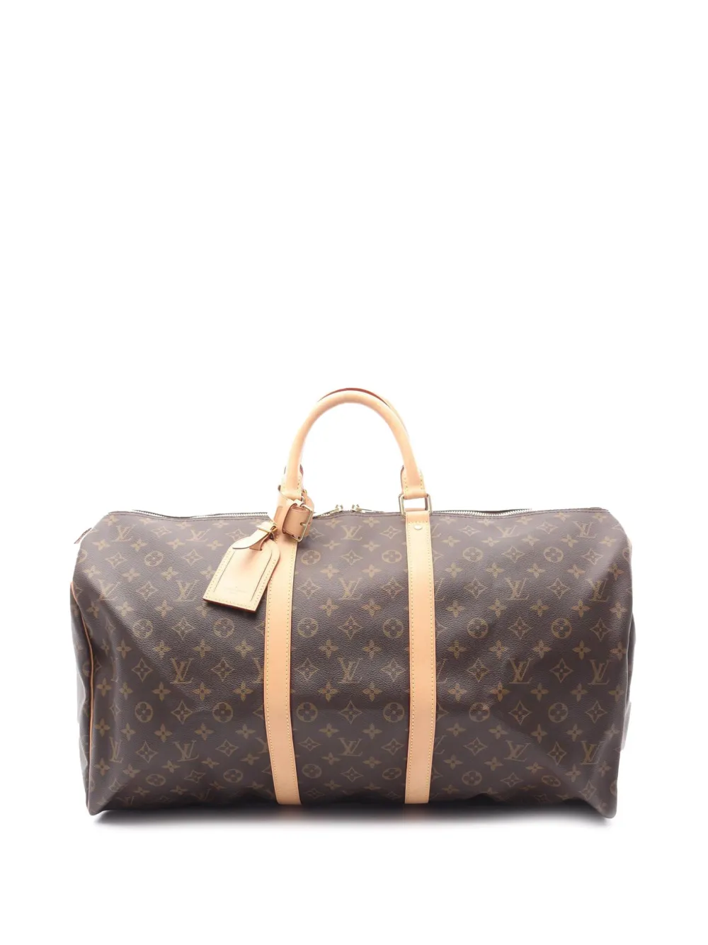 Louis Vuitton Pre-Owned 1990-2025 Monogram Keepall 55 travel bag | Brown | Image 1