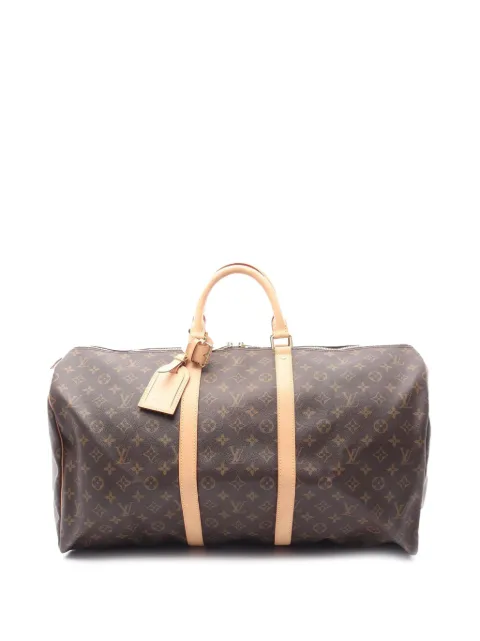 Louis Vuitton Pre-Owned 1990-2025 Monogram Keepall 55 travel bag