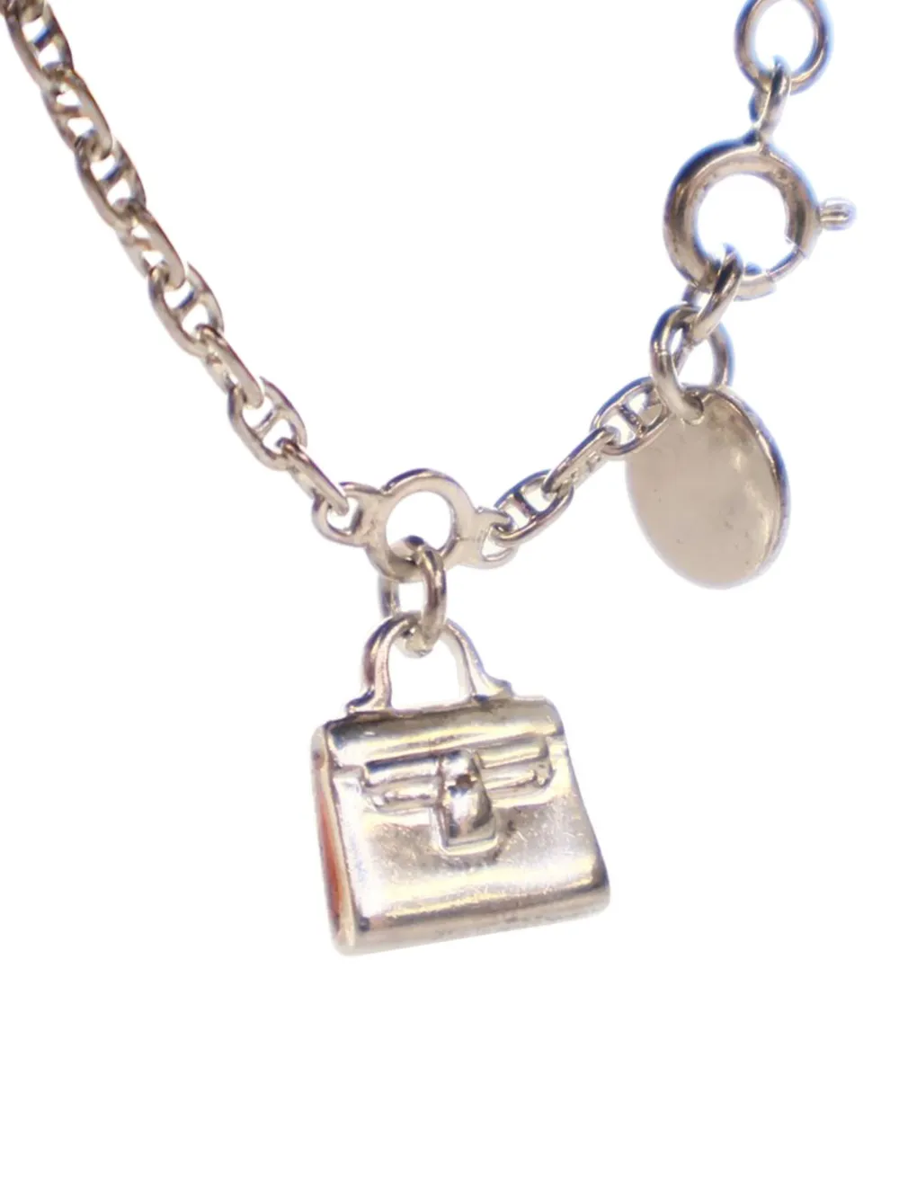 Hermès Pre-Owned pulsera Amulettes Kelly en plata de ley 2010-2025 | plateado | Image 1