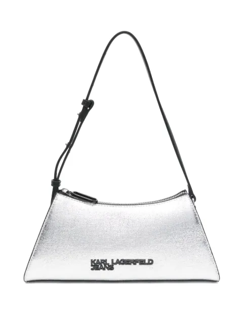 Karl Lagerfeld Jeans zipped shoulder bag