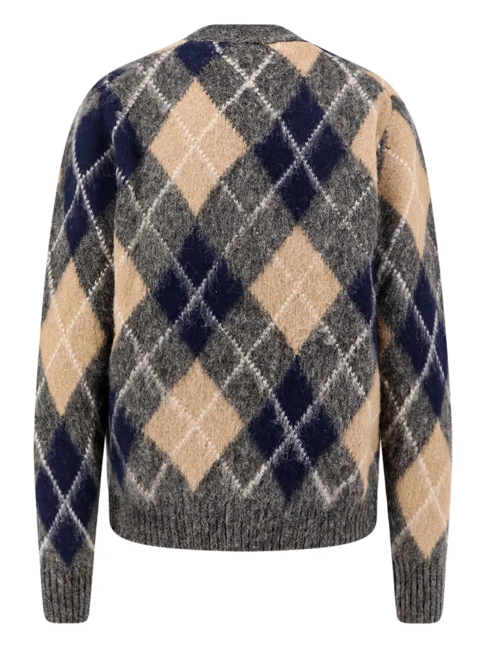 ASPESI argyle-pattern wool cardigan | Cardigans | Image 2
