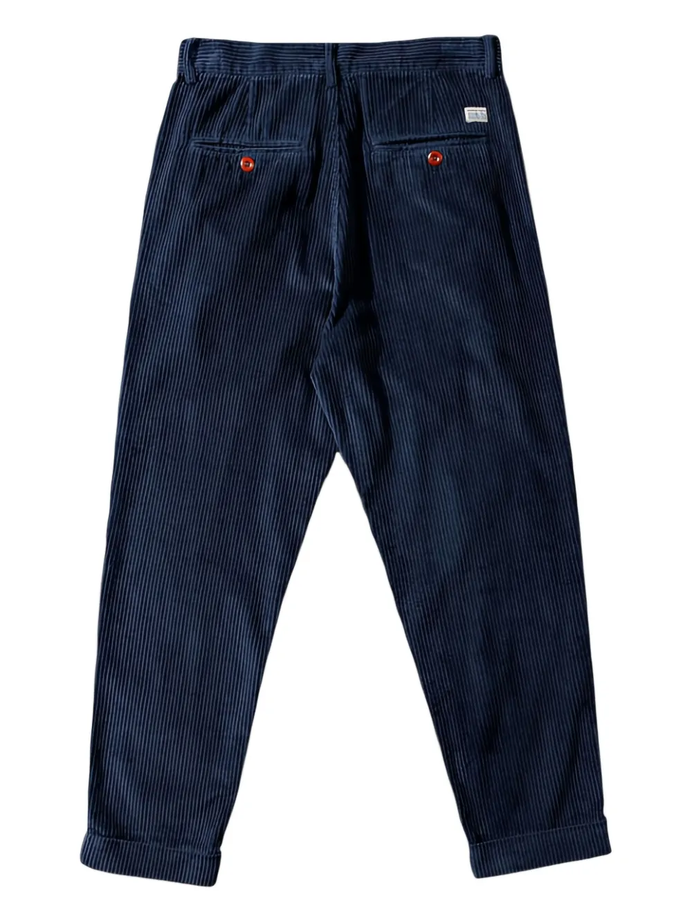 Dean Edmonds Corduroy Plain Trousers In Blue