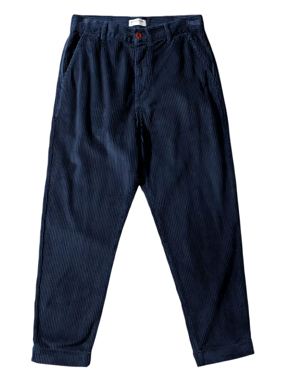 Dean Edmonds Corduroy Plain Trousers In Blue