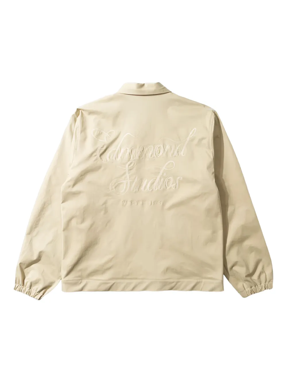 Dean Edmonds James Embroidered Overshirt In Neutral