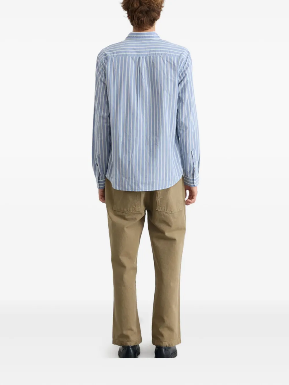  Dean Edmonds Striped Pocket Shirt - Blue 