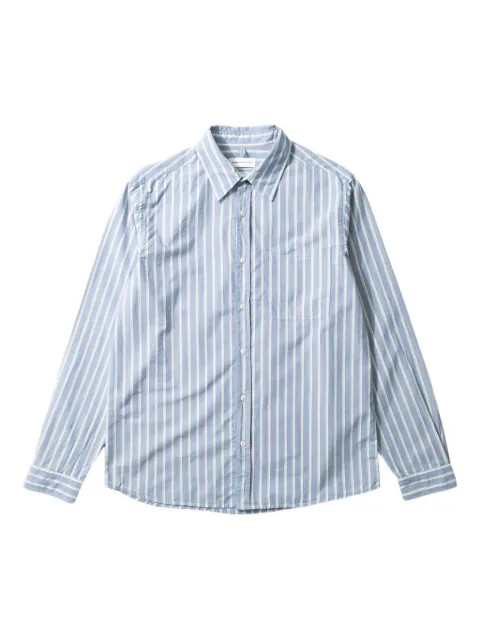 Dean Edmonds striped pocket shirt