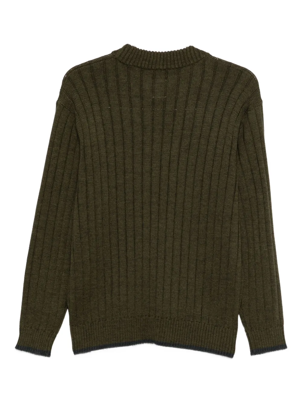 GR10K crew-neck sweater - Groen