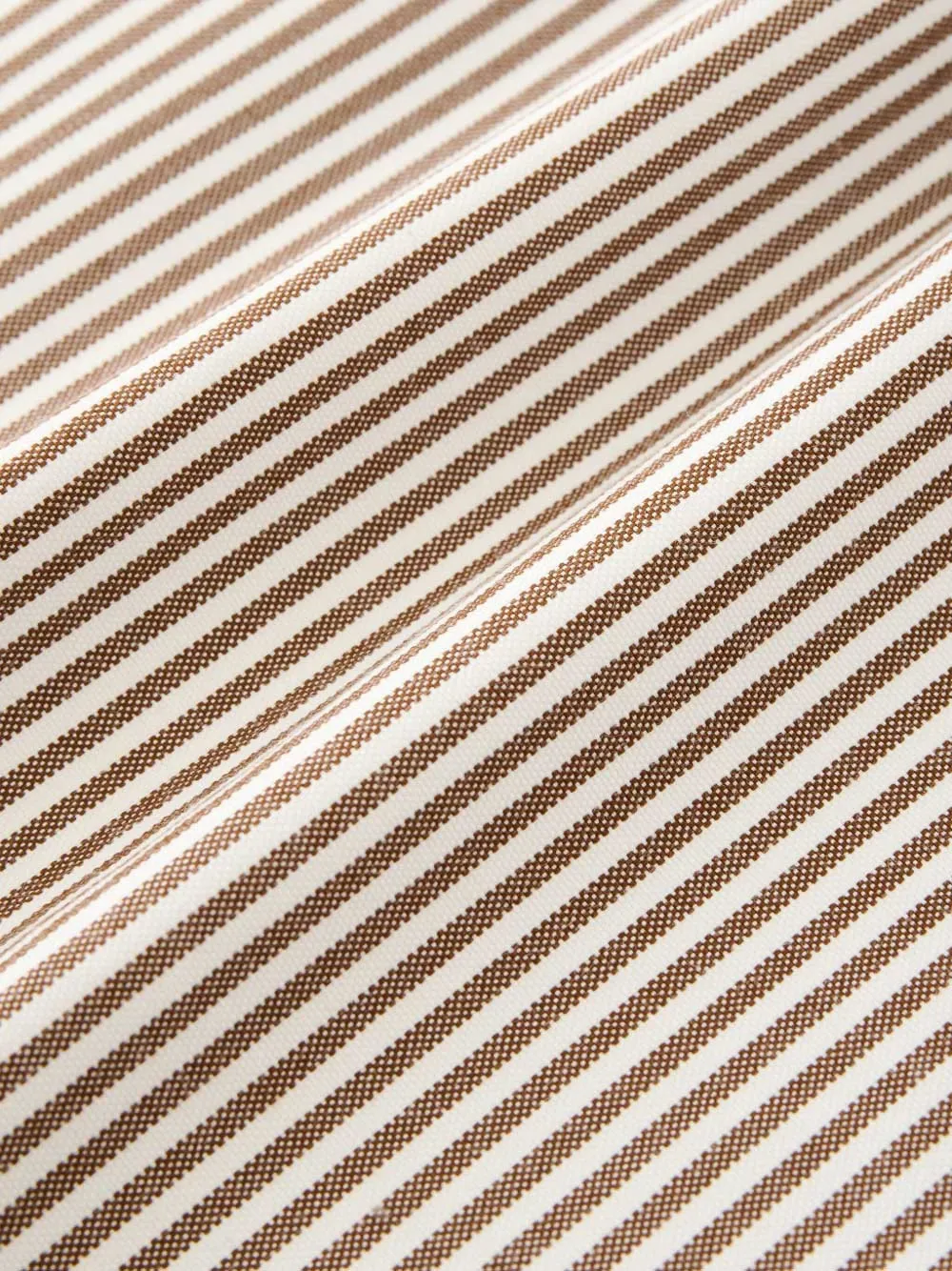 Studio Nicholson Xbeams Plus Button-down Striped Shirt In Neutral
